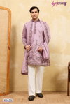 Regal Veil by Shubhvastra Viscose Silk Mens Kurta With Dupatta Wholesale 